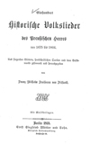 Friederikus, König, großer Held // Tod Friedrichs des Großen. 17. August 1786