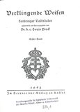 Es wohnt ein Pfalzgraf an dem Rhein