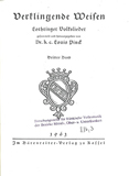 Ich bitt euch, ihr Christen, nehmt ’s Kreuz wohl in acht // Kreuzesliebe