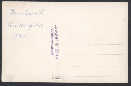 [Kirchweih Birkenfeld 1930]