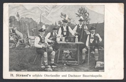 H. Strassl’s urfidele Oberlandler und Dachauer Bauernkapelle