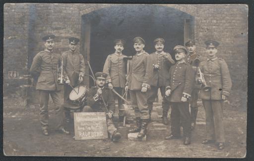 [Hauskapelle R.-H. Unteroffizierskorps Rekruten Depot Grenadier Reserveregiment 100 Radeberg]