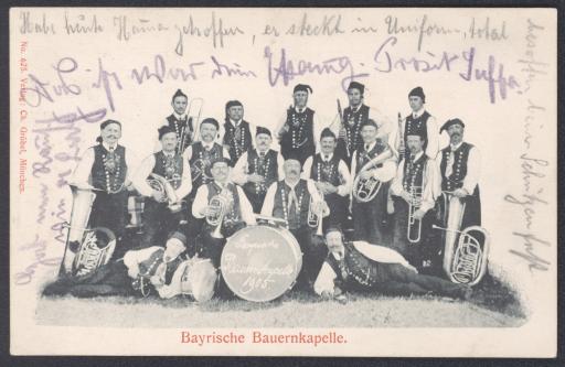 Bayrische Bauernkapelle. [Baron Muckl]