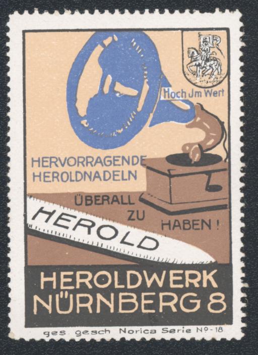 [Heroldwerk Nürnberg, Grammophon-Nadeln]