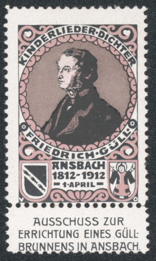 [Dichter Friedrich Güll, Ansbach, 1912]