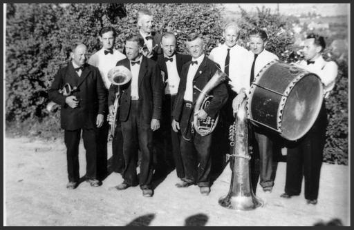 [Kapelle Hartner, Burgbernheim ca. 1930.]