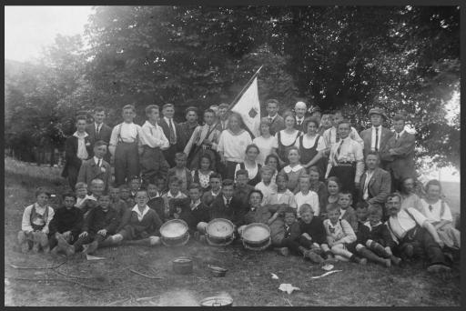 [Himmelfahrtsausflug 1924 nach Markt Nordheim]