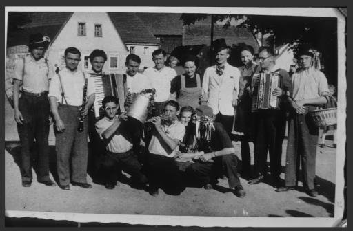 [Kapelle Hartmann, Creußen, Kerwa in Seidwitz, 1950]