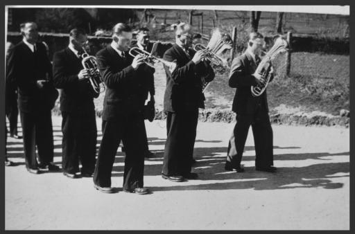 [Nankendorfer Musik mit Heinrich Schüllner, circa 1950]