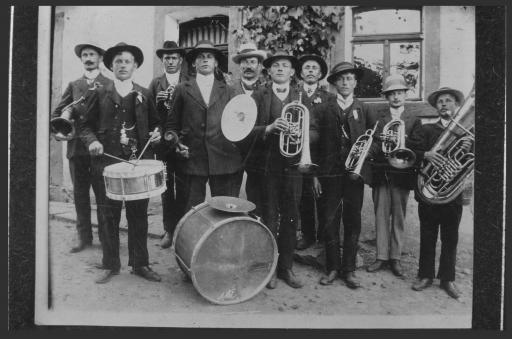 [Kapelle Ritter, Nankendorf, ca. 1908]