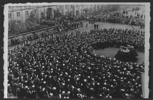 [Erster Posaunentag nach dem Krieg, Ansbach 1948]