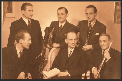 [Karl Horlbeck beim Bläserquintett des städtischen Orchesters Magdeburg]