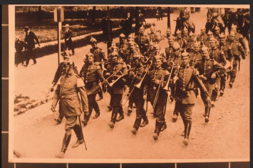 [Musikkorps des 9. Bayerischen-Infanterie-Regiments in Würzburg, Musikmeister Hans Sauter 1911]