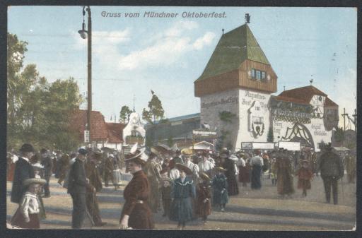Gruss vom Münchner Oktoberfest.