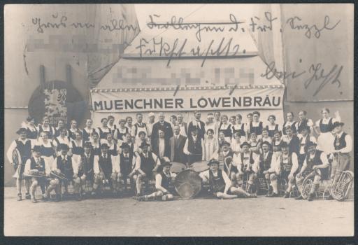 Löwenbräu-Bierhalle / Musikausstellung Frankfurt a. Main / Festwirt Josef Probst