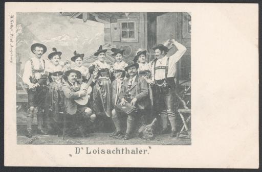 „D’ Loisachthaler.“ [Die Loisachtaler]