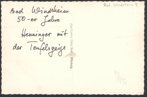 [Faschingsfeier, Bad Windsheim 1950er Jahre]