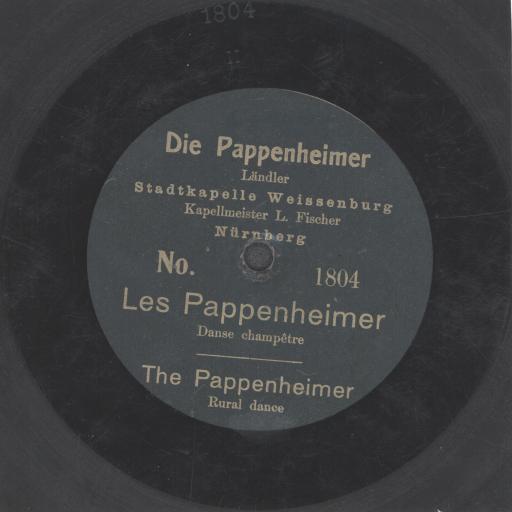 Die Pappenheimer : Ländler : Les Pappenheimer : Danse champêtre : The Pappenheimer : Rural dance