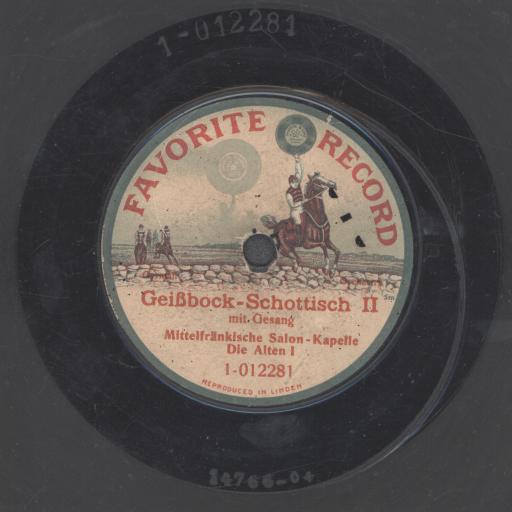 Geißbock-Schottisch II : mit Gesang