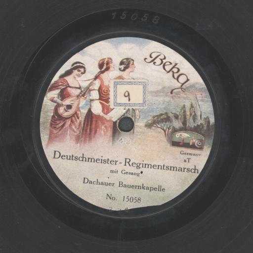 Deutschmeister-Regimentsmarsch : mit Gesang