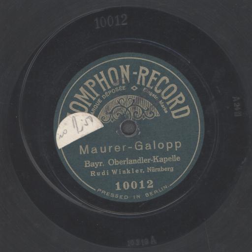 Maurer-Galopp