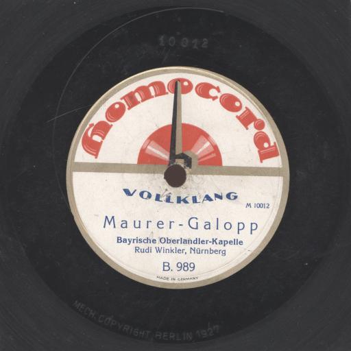 Maurer-Galopp