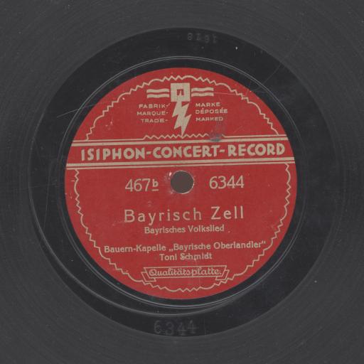 Bayrisch Zell : Bayrisches Volkslied
