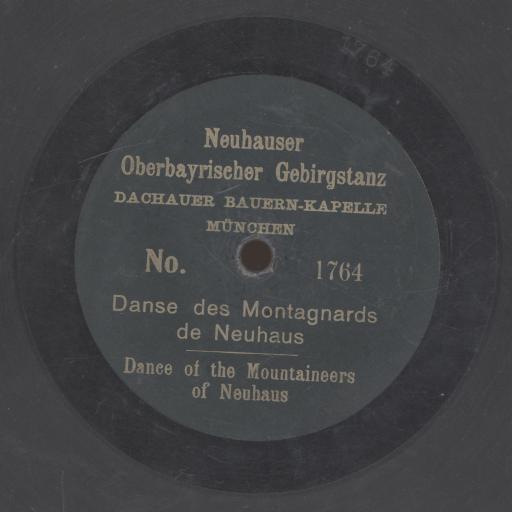 Neuhauser Oberbayrischer Gebirgstanz : Danse des Montagnards de Neuhaus : Dance of the Mountaineers of Neuhaus