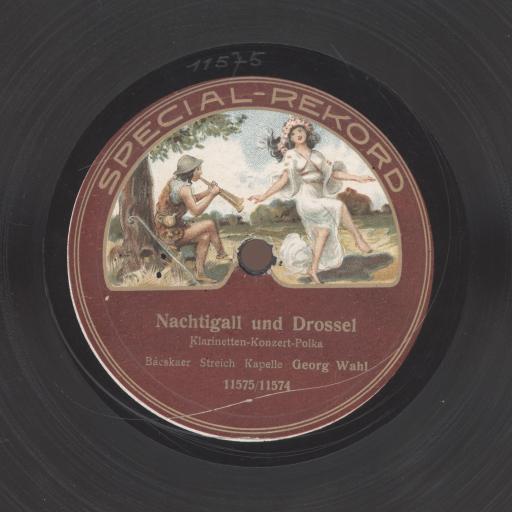 Nachtigall und Drossel : Klarinetten-Konzert-Polka